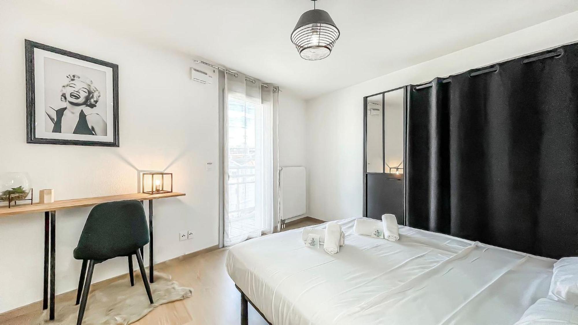 Homey Chloe - New - Parking Gratuit - Balcon Prive - Proche Geneve 안마스 외부 사진