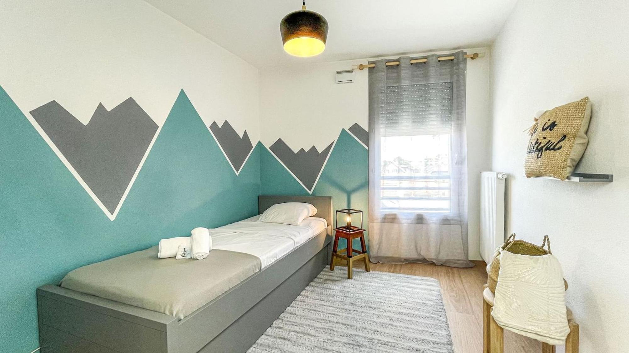 Homey Chloe - New - Parking Gratuit - Balcon Prive - Proche Geneve 안마스 외부 사진