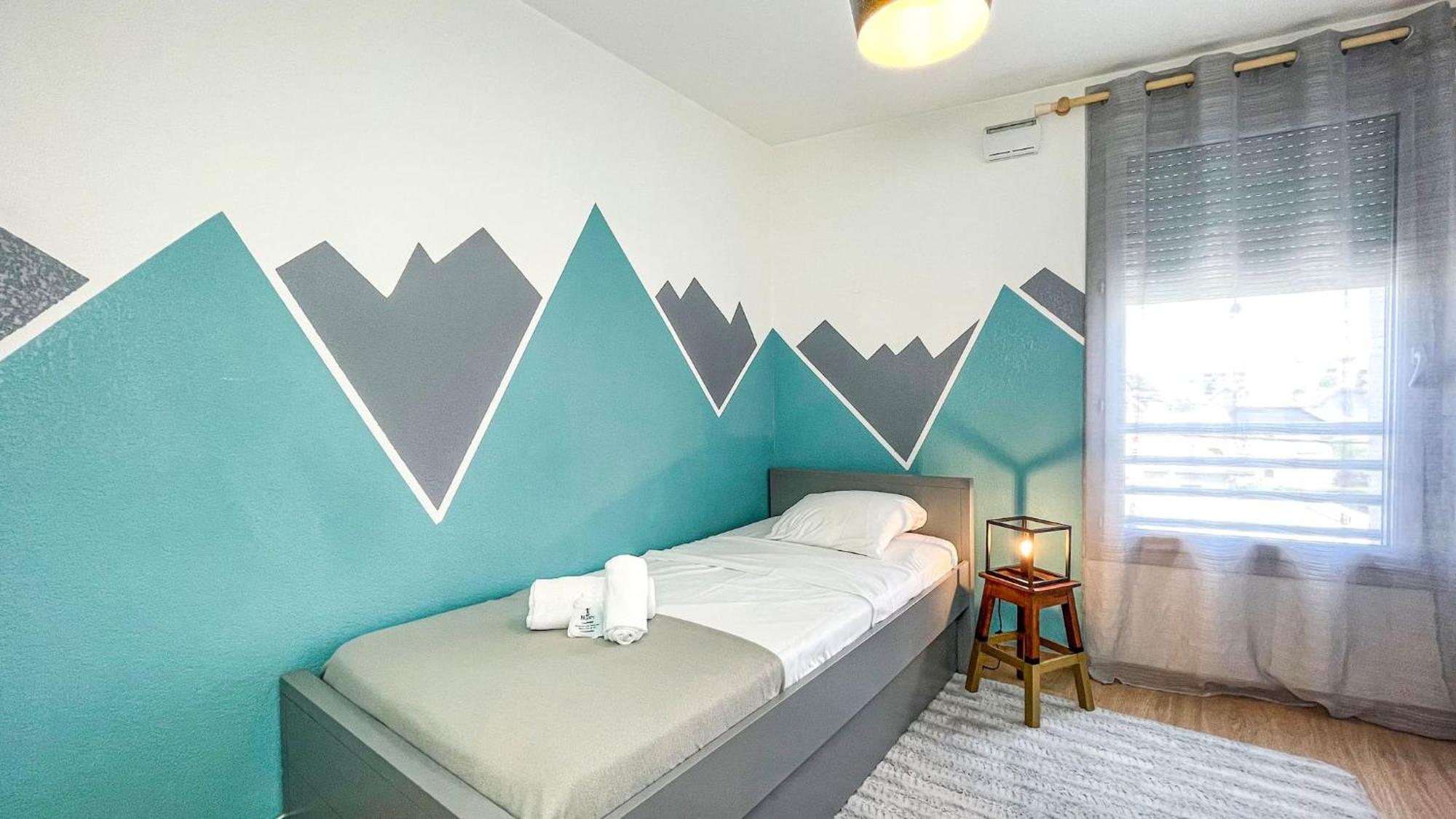 Homey Chloe - New - Parking Gratuit - Balcon Prive - Proche Geneve 안마스 외부 사진
