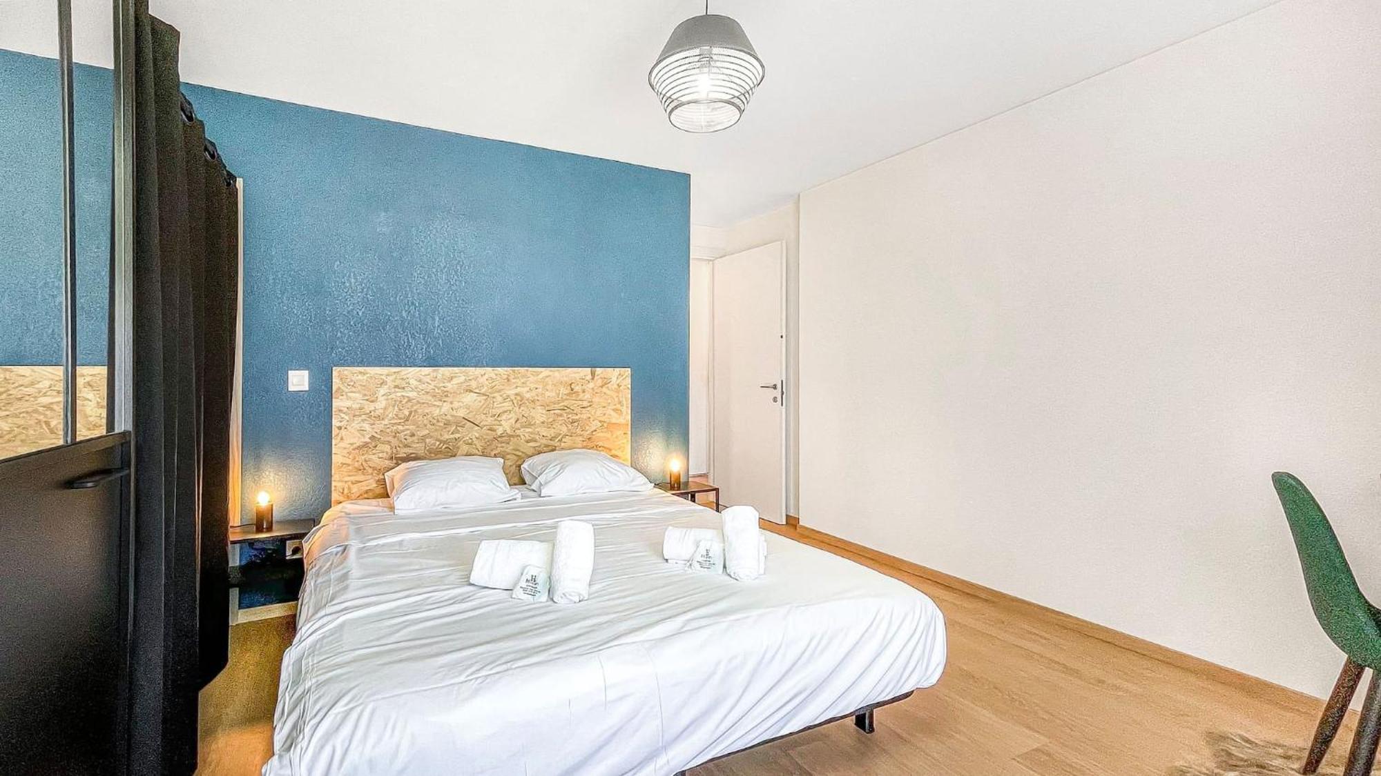Homey Chloe - New - Parking Gratuit - Balcon Prive - Proche Geneve 안마스 외부 사진